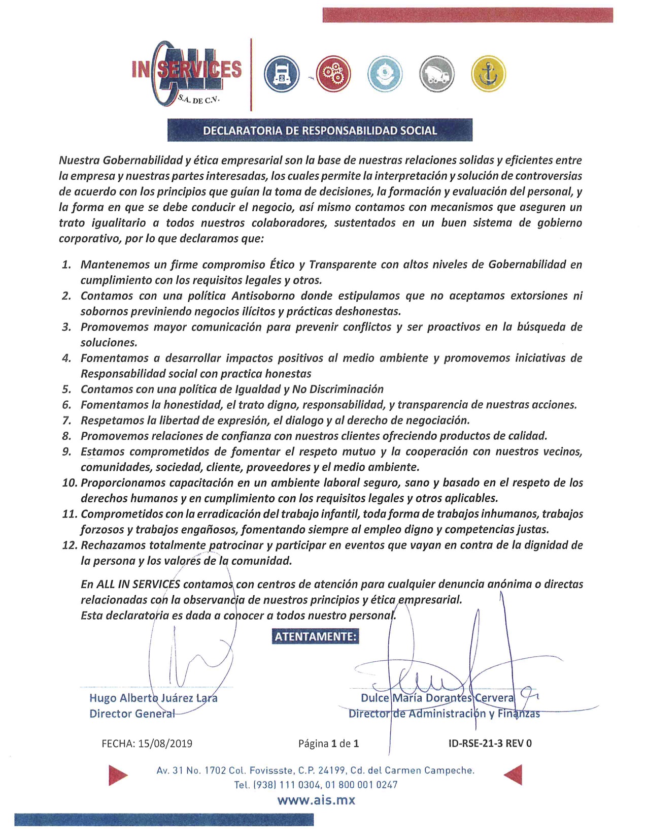 Declaratoria